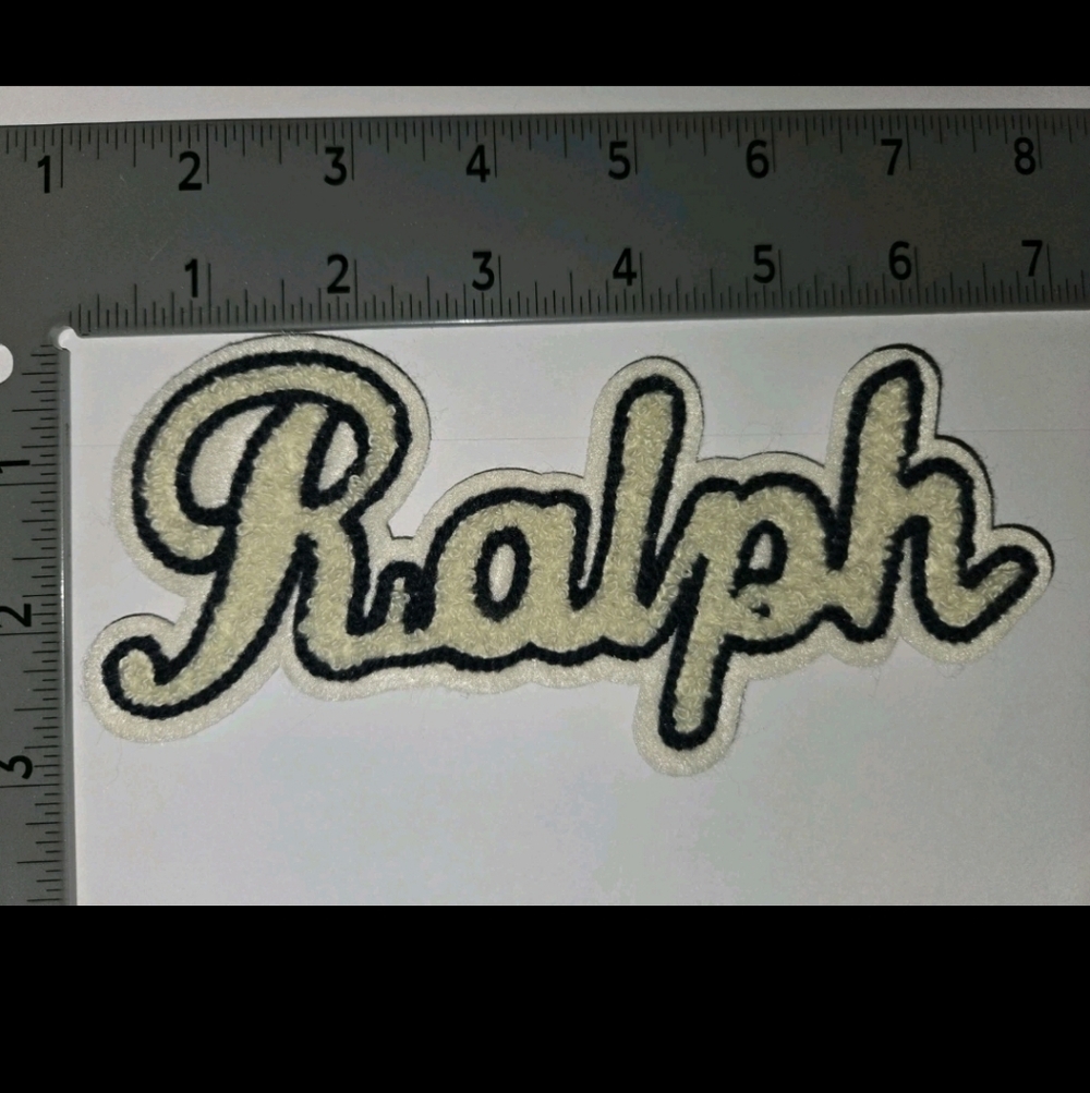 Polo Ralph Lauren Patches White/Blue Ralph Patch
